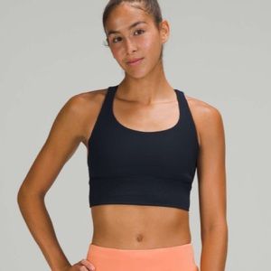 Lululemon Energy Bra Long Line Ribbed *Medium Support, B–D Cup